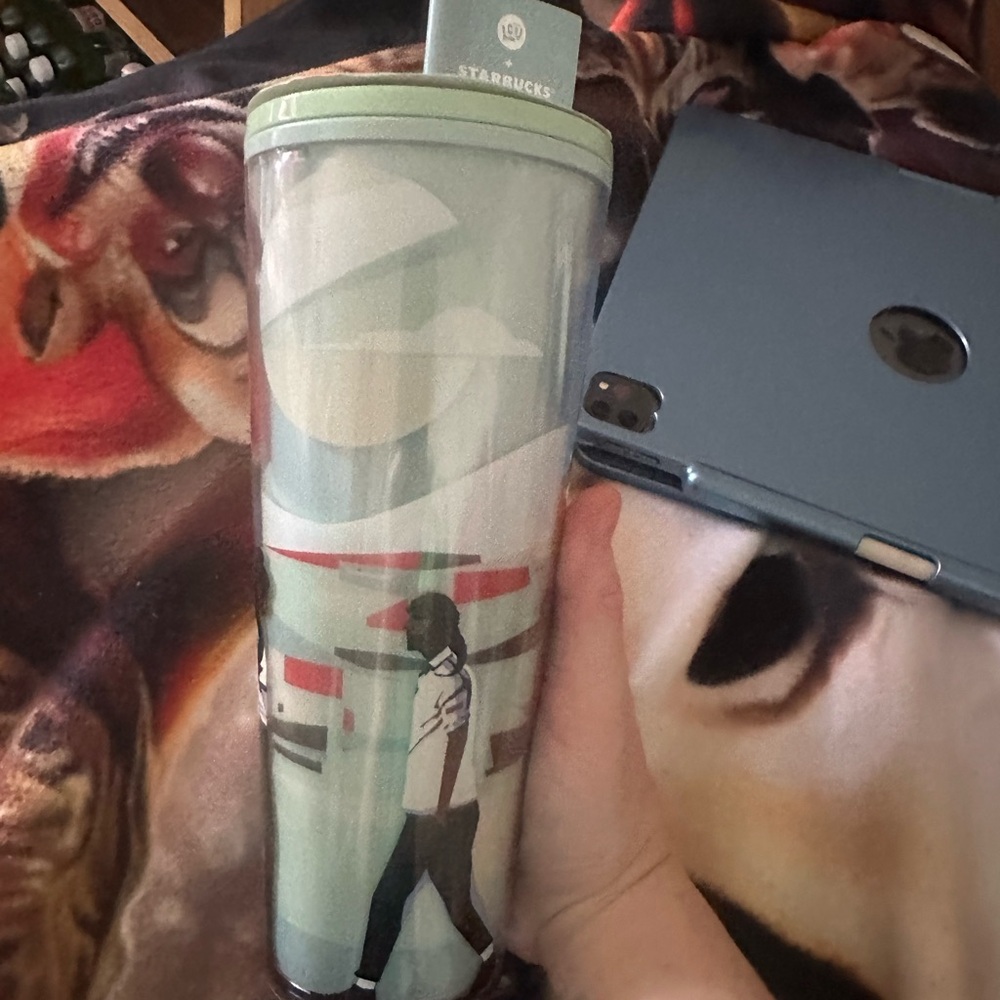 Starbucks-Lou collaboration 2024 (24oz)Tumbler with Artistic Design